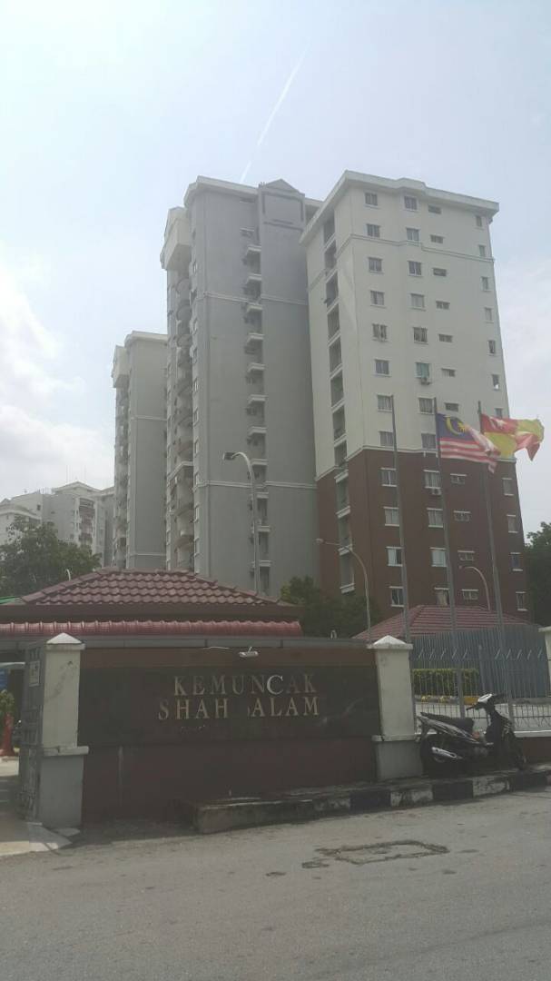  Kemuncak shah alam condo, sekyen 9 shah alam untuk dijual